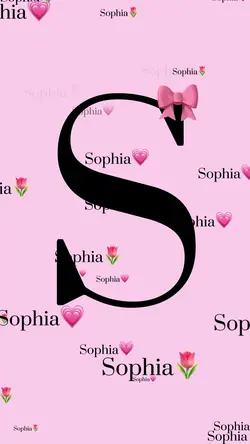 Letter and Ribbon 🎀