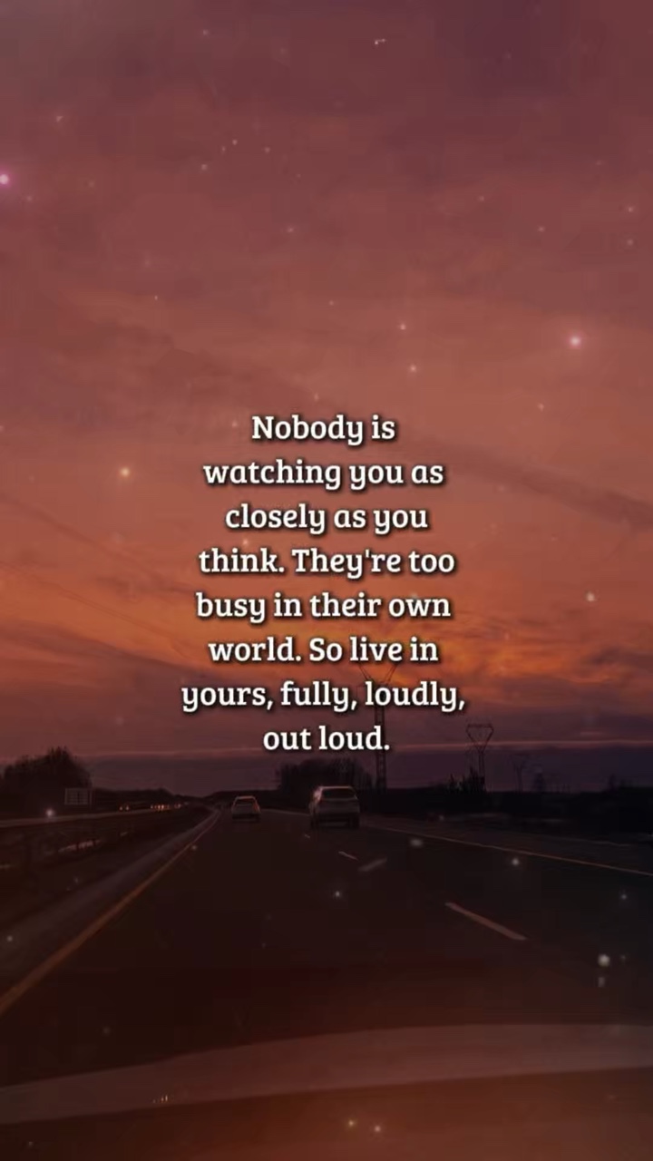 Nobody is watching u