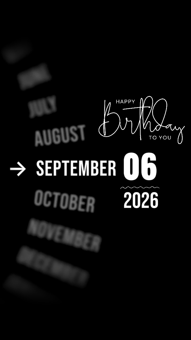 06 DE SEPTIEMBRE CUMPLEAÑOS