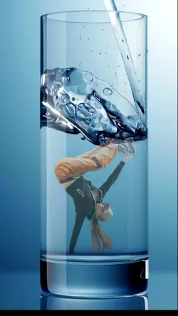 copo de agua