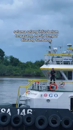 Selama selang infus