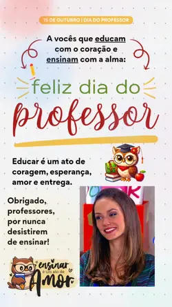 Dia dos professores 