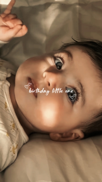 Geburtstag mein Baby