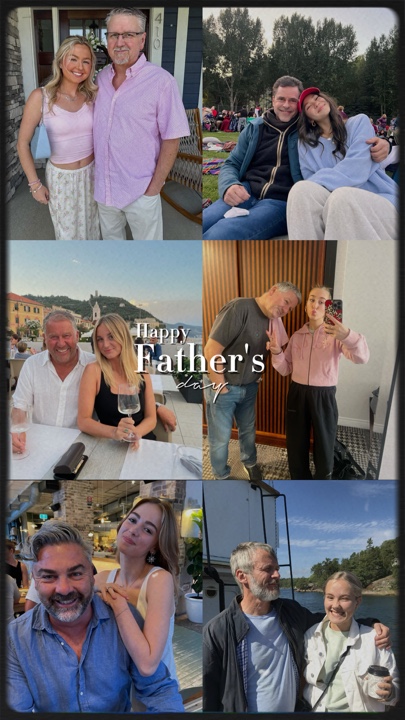 Collage del Día del Padre