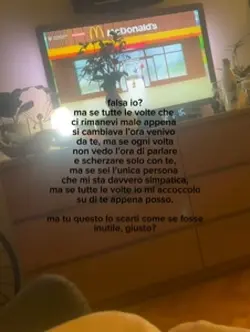 io sarei la falsa?