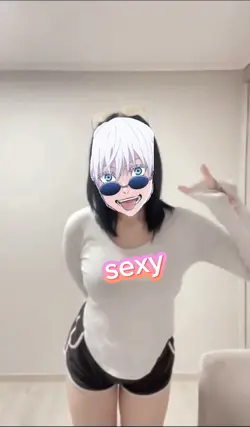 美女ダンス顔ハメ