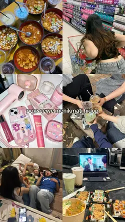 cewe menikmati hidup