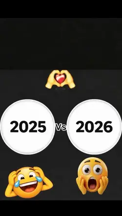 ME IN 2025 VS 2026😎