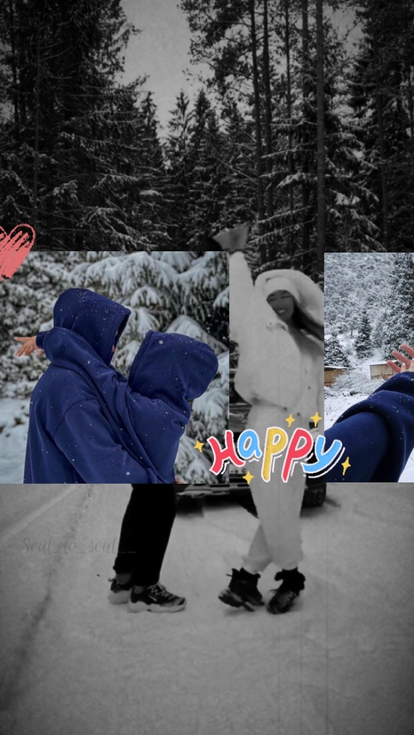 couple in winter 