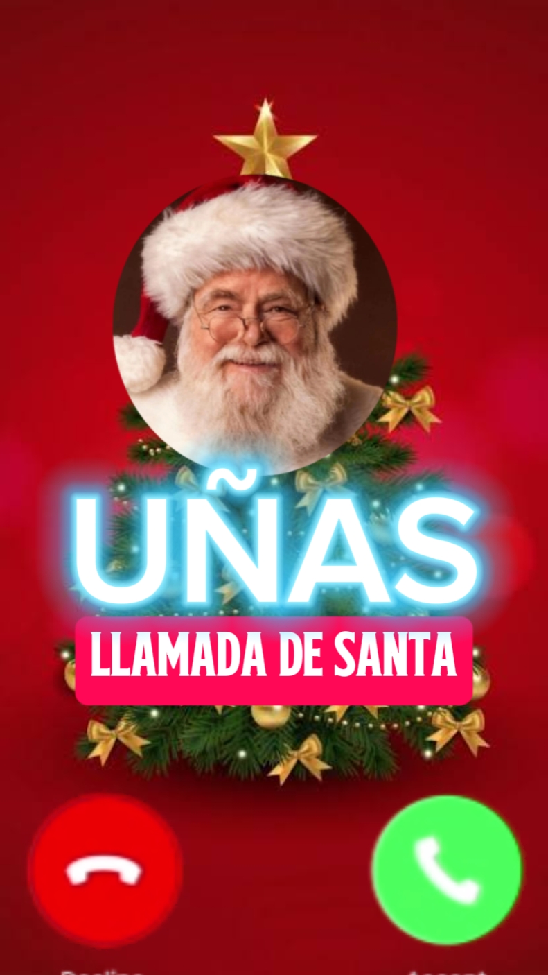 Uñas llamada d santa
