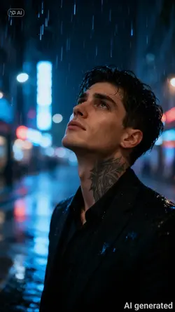 Rain photoshoot