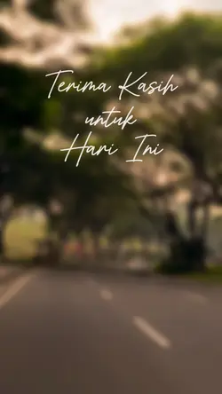 terimakasih hari ini