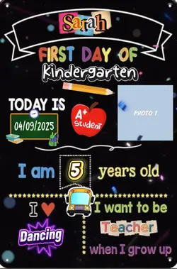 First day of school