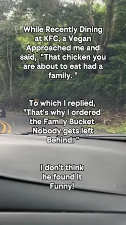 VeganEncounterAt KFC