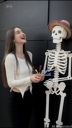 Me and the skeleton