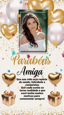 PARABÉNS AMIGA