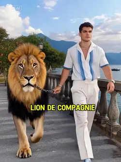 lion de compagnie