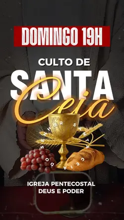 culto de ceia 