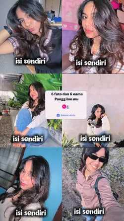 6 foto 6 nama kamu