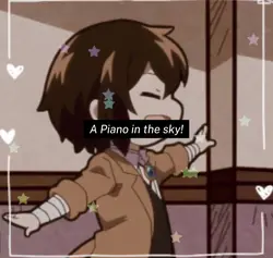 A Piano in the sky!