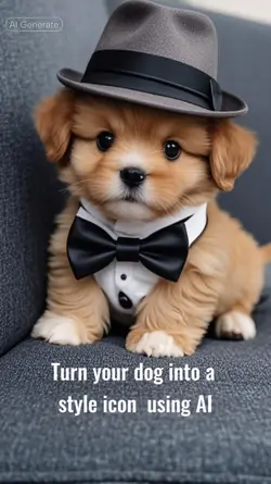 AI Dog Style Icon