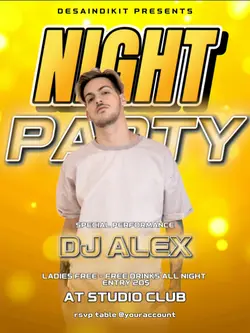 Night Party Yellow