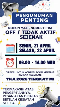 Pengumuman TKA