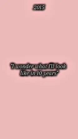 2015 glow up 🥺❤️