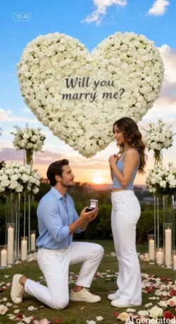 WILL YOU MARRY ME ?