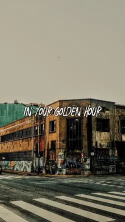 golden hour rock
