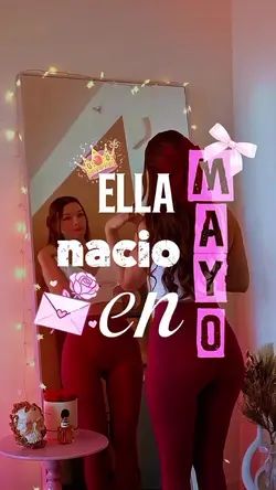 Ella nació en Mayo