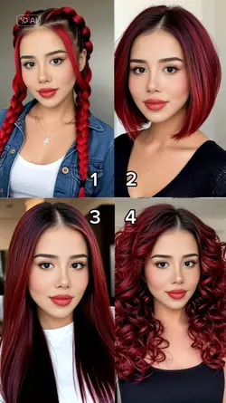Cherry hairstyle