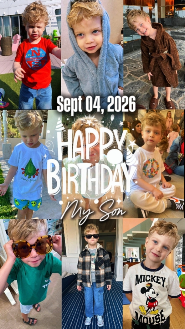 BIRTHDAY MY SON