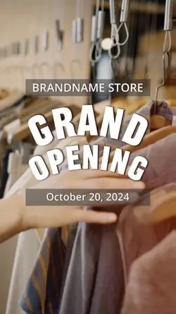 grand opening