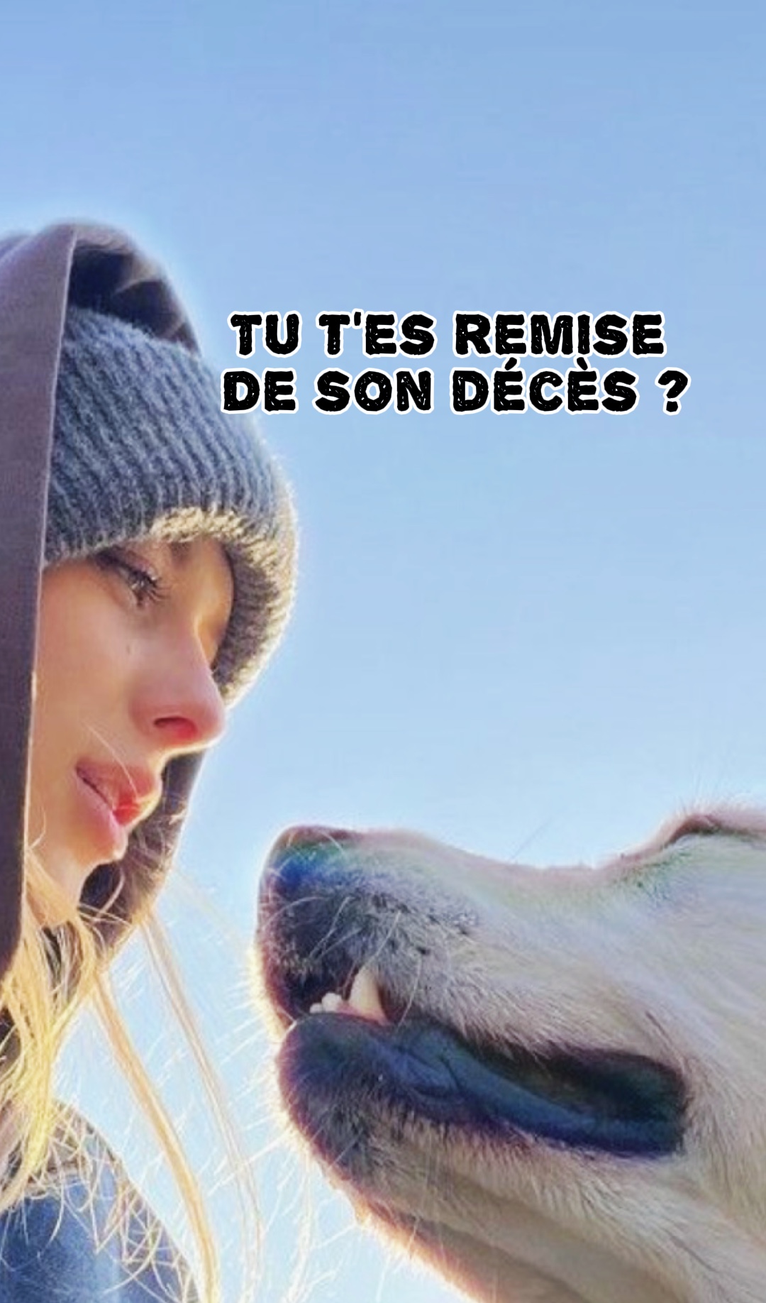 Tu me manques 😔