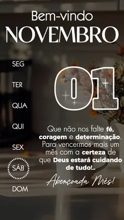 Bem Vindo Novembro