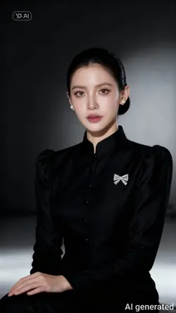 ชุดดำไว้อาลัย ai