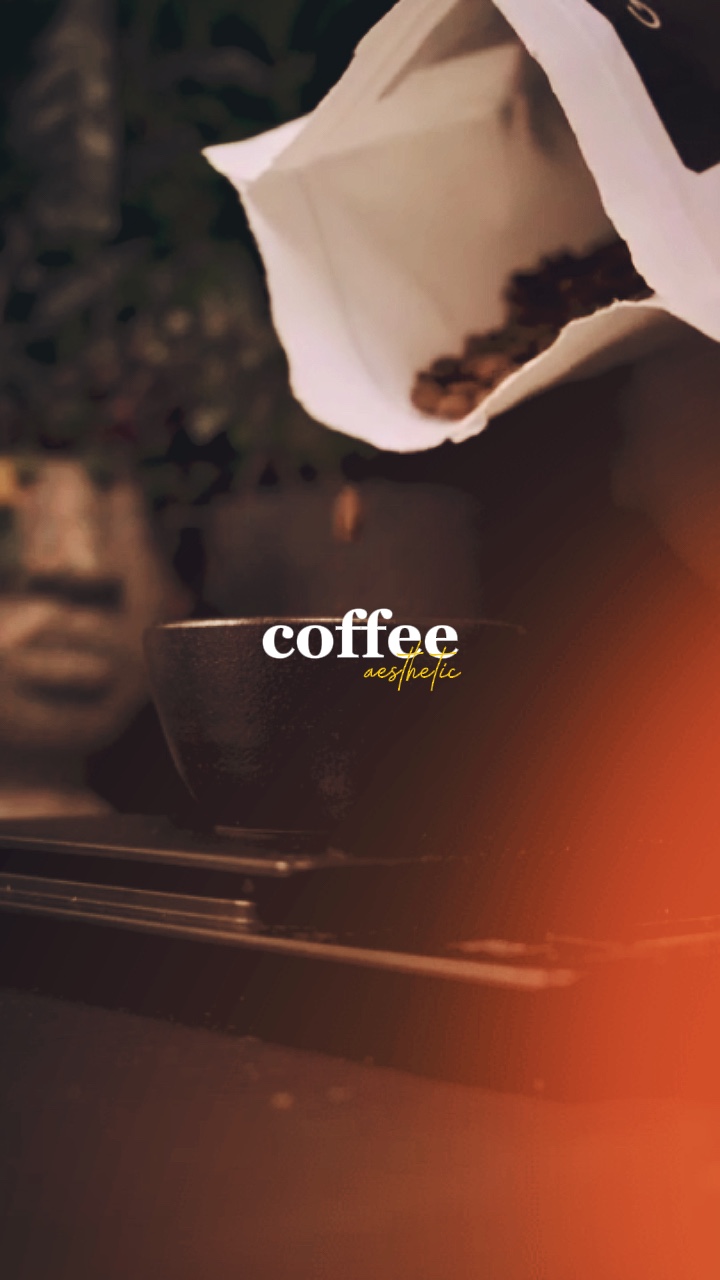 Estética del café❤️