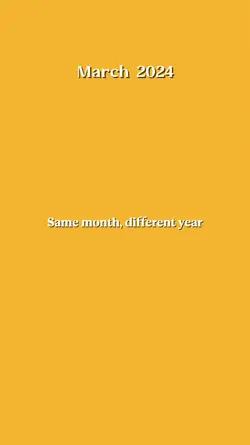 same month