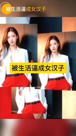 被生活逼成女汉子