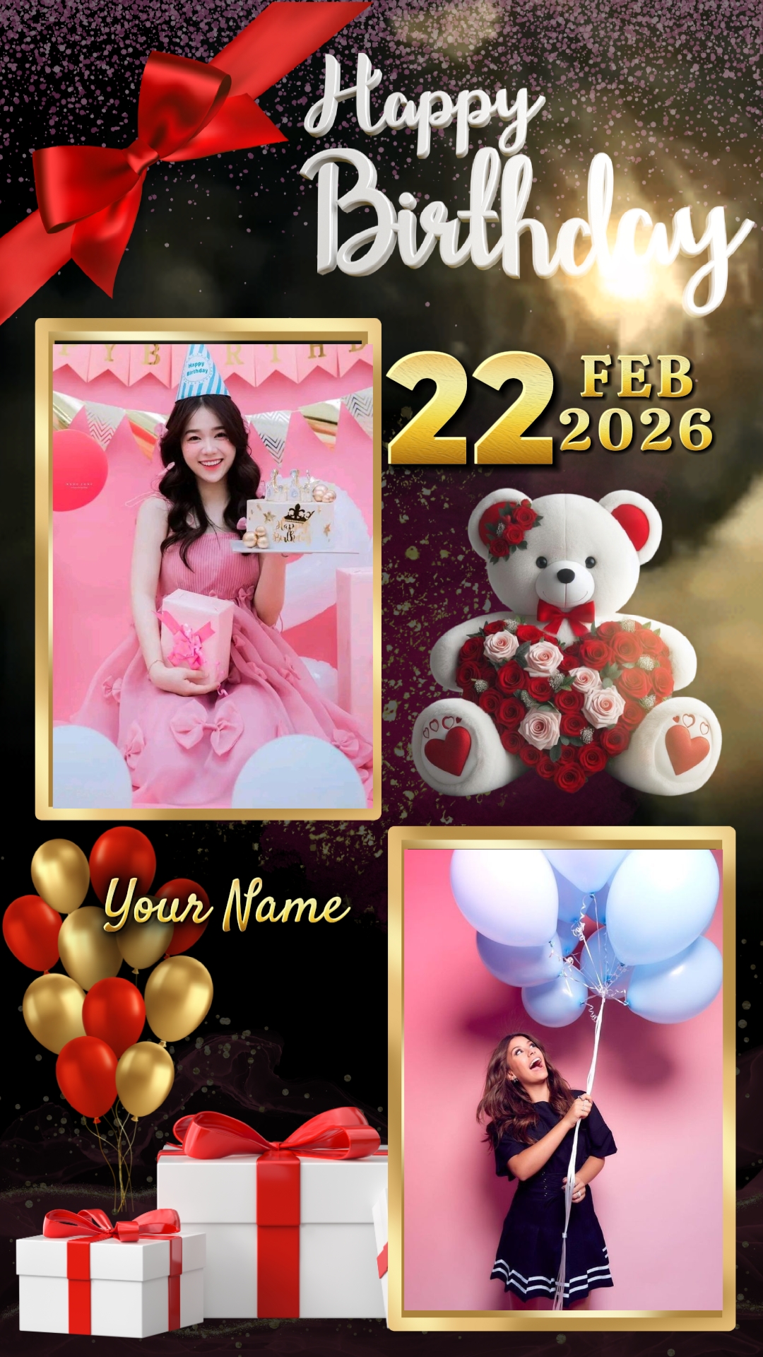 ANNIVERSAIRE LE 22 FÉVRIER