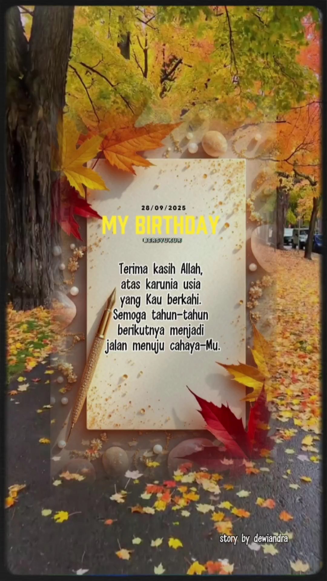My Birthday 