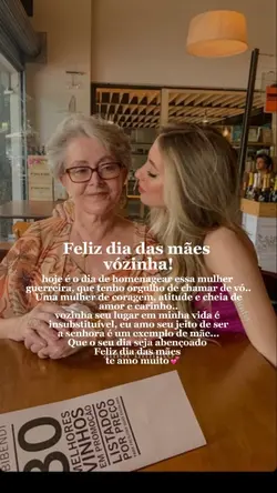 Feliz dia da mães vó