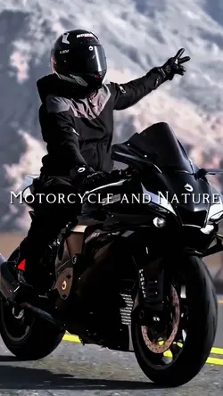 Motorcycle & Nature