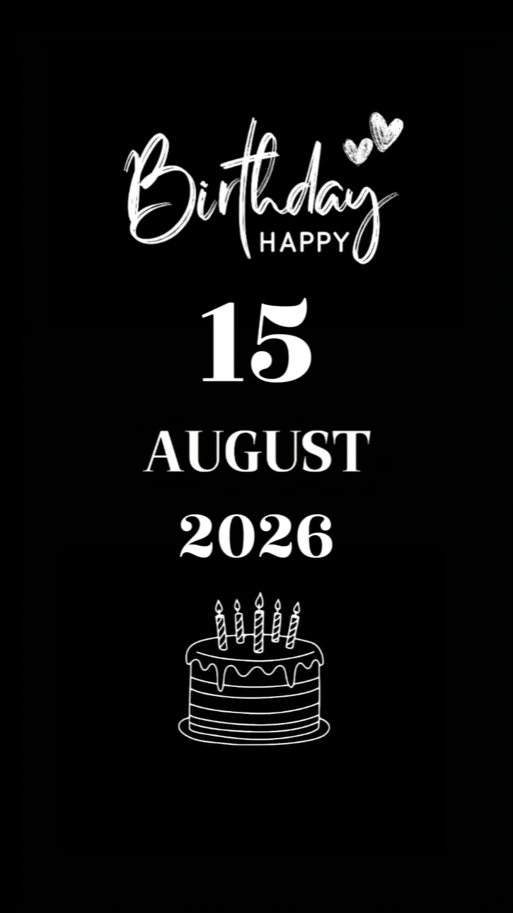 Feliz Aniversário 