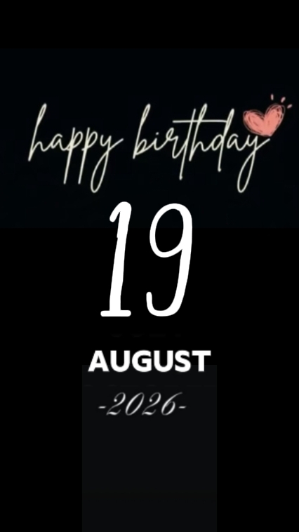 BIRTHDAY MY HUSBAND 