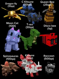 Buying pets for 💵