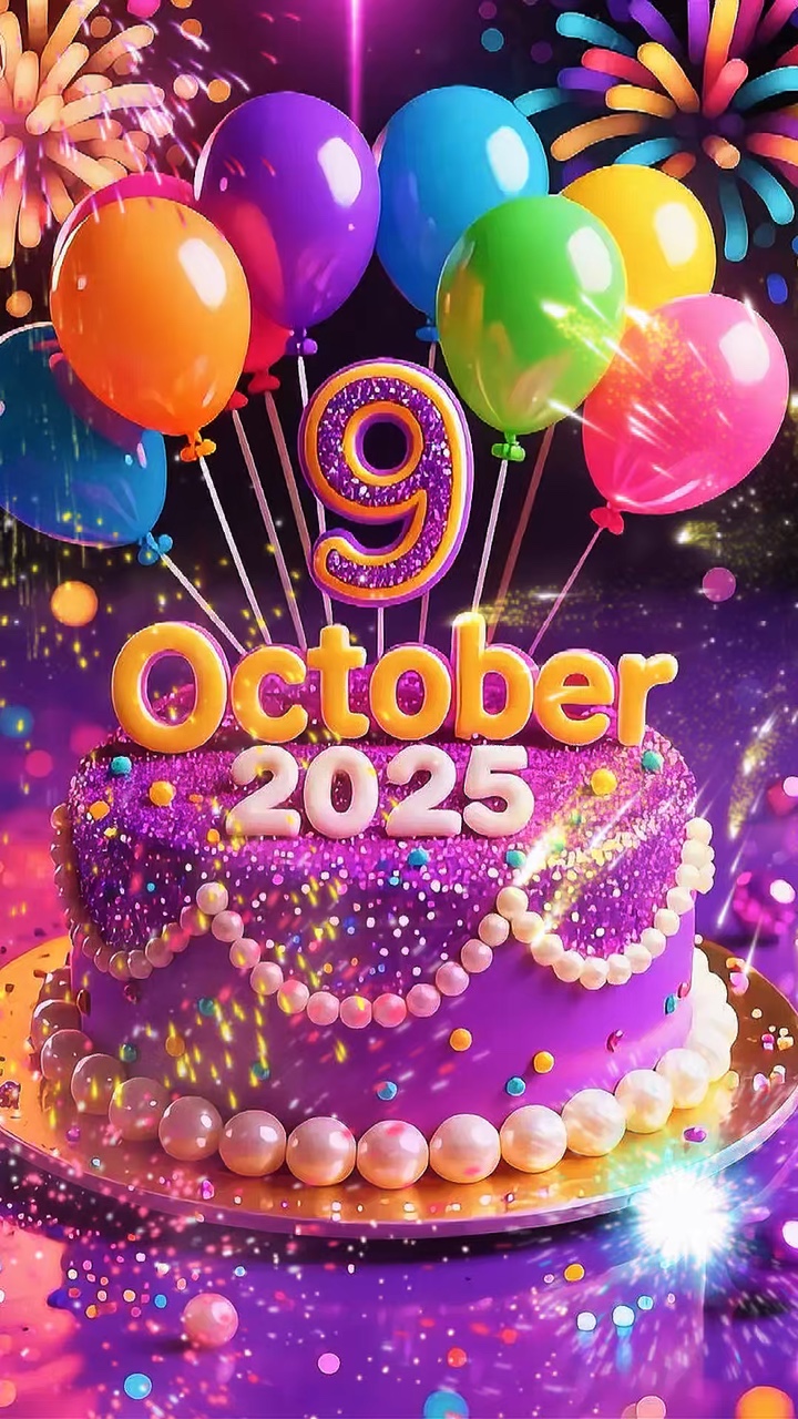 Ulang tahun 09 Okt 2025