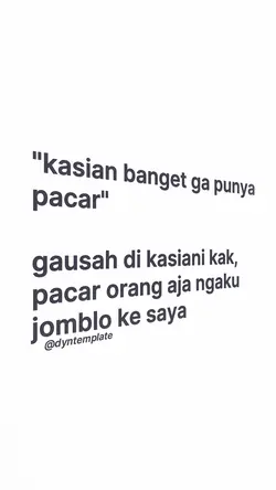 kasian bgt ga punya 