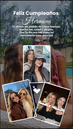 Feliz Cumple Hermana